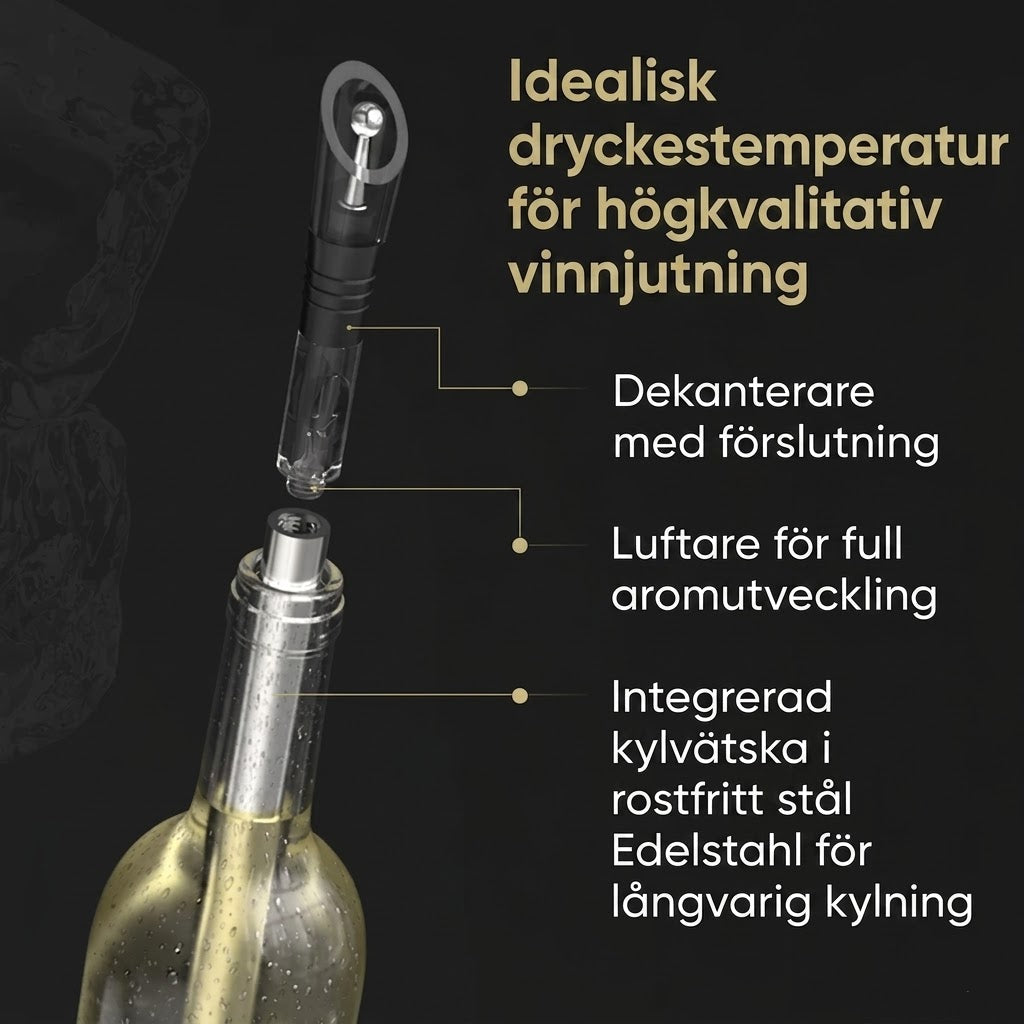 Vinkylare - Slipp ljummet vin