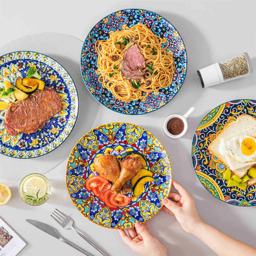 HERMES - Middagstallrik - 6 delar - 6 st - Dukning & Servering | Elyssia